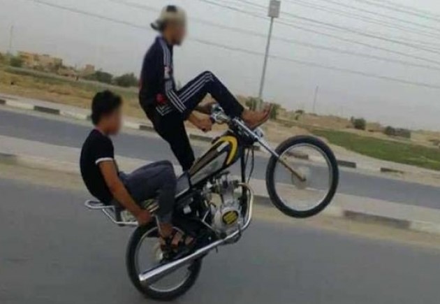 احذروا السياقة الاستعراضية  يعاقب عليها قانونا