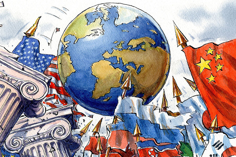 Global disorder collapse online by Ingram Pinn