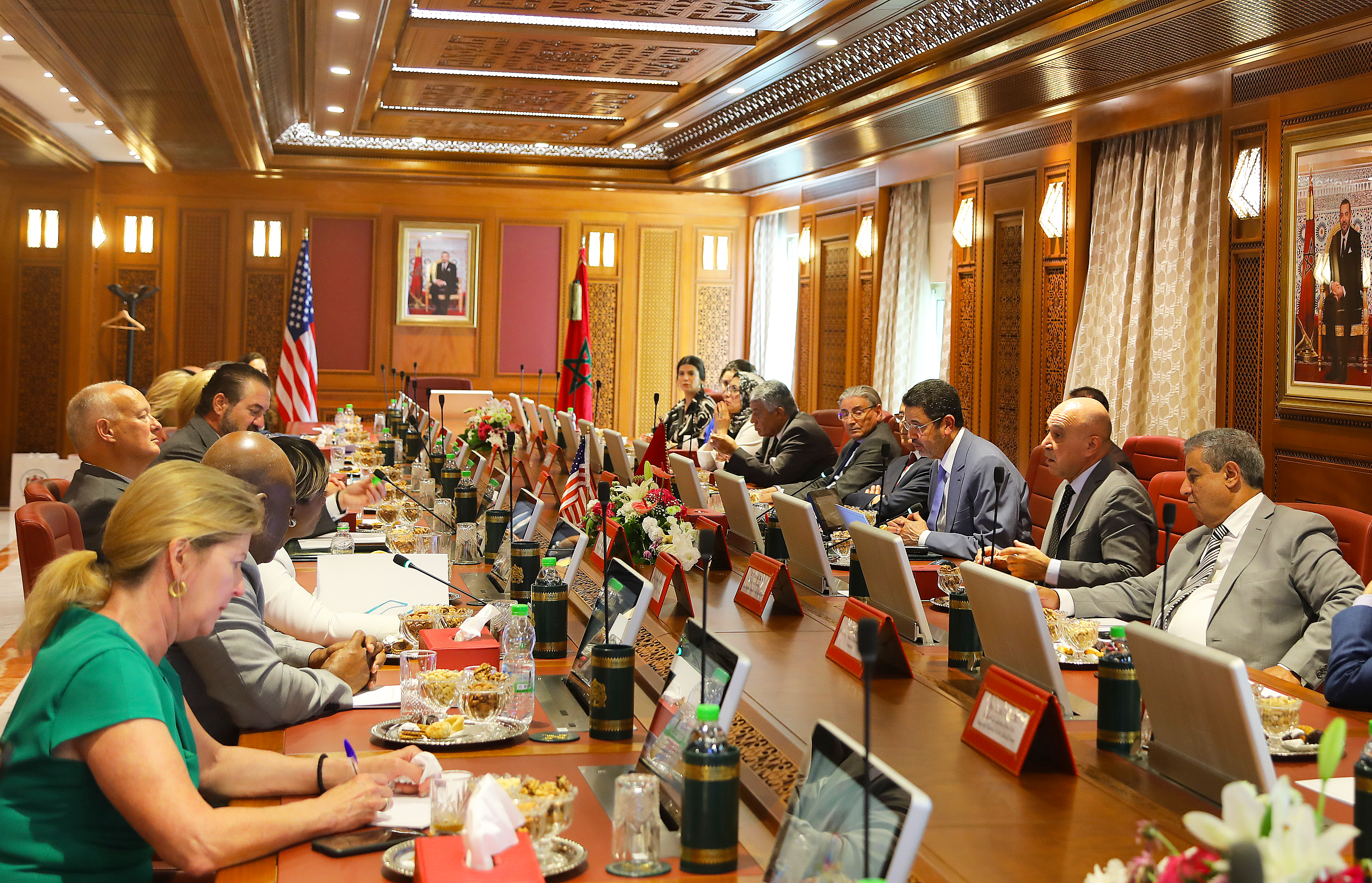 عبد النباوي يطلع وفدا من المدعين العامين بالولايات المتحدة على مسلسل إصلاح منظومة العدالة بالمملكة