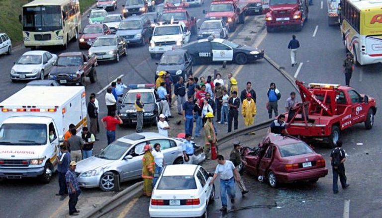 قتلى وجرحى في حوادث مرورية داخل المجال الحضري خلال الأسبوع الماضي