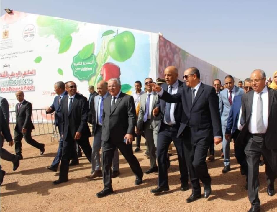 ميدلت ..انطلاق فعاليات الدورة الثانية من الملتقى الوطني للتفاح