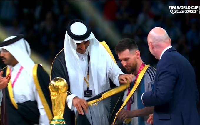 أمير قطر الشيخ تميم بن حمد آل ثاني يوجه الشكر إلى الجماهير وكل المنتخبات المشاركة في بطولة مونديال 2022