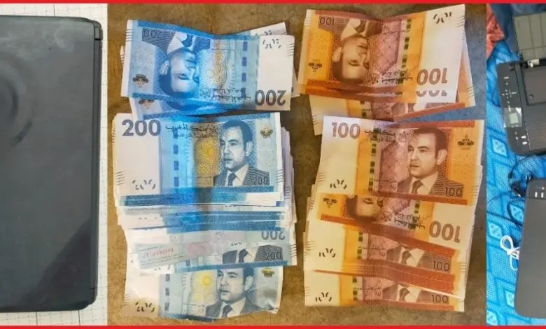 كلميم.. الأمن يبحث عن متورطين في تزوير أوراق مالية