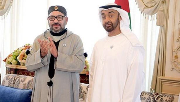 جلالة الملك يهنئ رئيس الإمارات العربية المتحدة