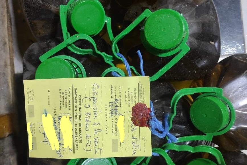 لجنة مراقبة تحجز وتتلف كميات كبيرة من زيت الزيتون المغشوش