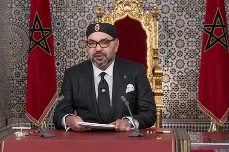 جلالة الملك يهنئ سلطان عمان بمناسبة الذكرى الثالثة لتوليه مقاليد الحكم