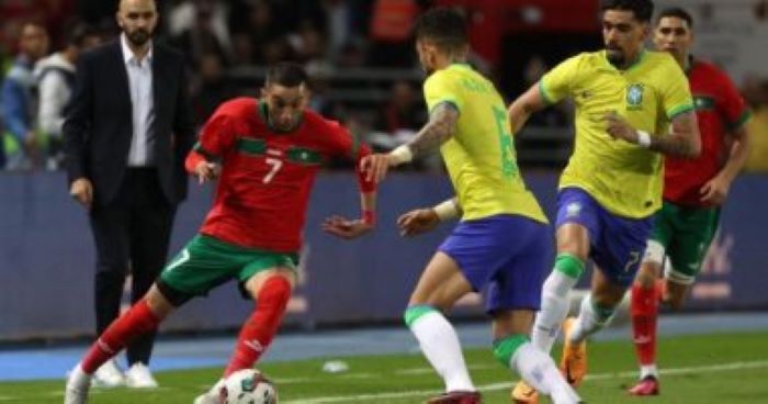المنتخب المغربي يحقق فوزاً تاريخياً على البرازيل بعد مونديال قطر