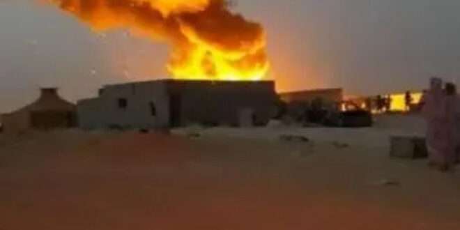 انتفاضة ضد مليشيات البوليساريو وإحراق مقر ما يعرف ب “الدرك “