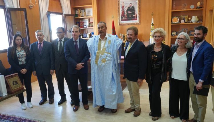 وفد من اللجنة اليهودية الأمريكية يطلع على دينامية التنمية في جهة الداخلة – وادي الذهب