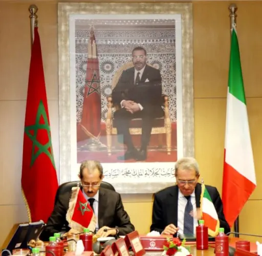 السيد الداكي يتباحث مع الوكيل العام لدى محكمة النقض العليا بالجمهورية الإيطالية