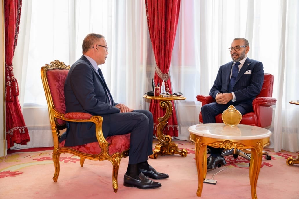 جلالة الملك يستقبل فوزي لقجع ويعينه رئيسا للجنة كأس العالم 2030