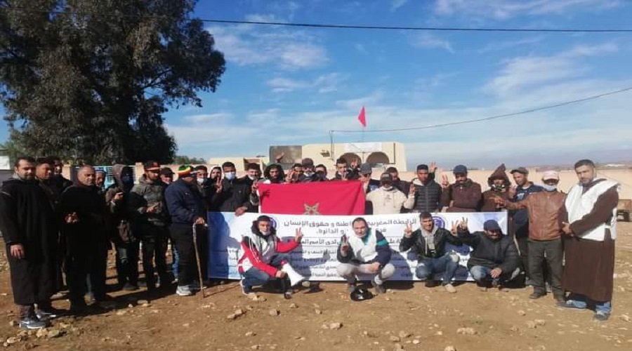تردي الوضع الصحي بعين الضربان لحلاف سطات يخرج العشرات من السكان للاحتجاج