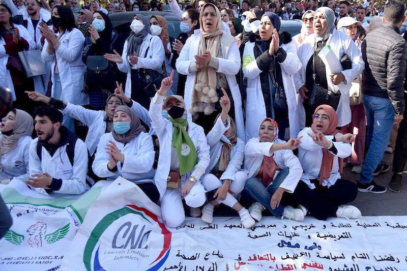 إضراب في قطاع الصحة العمومية لمدة ثلاثة أيام متتالية