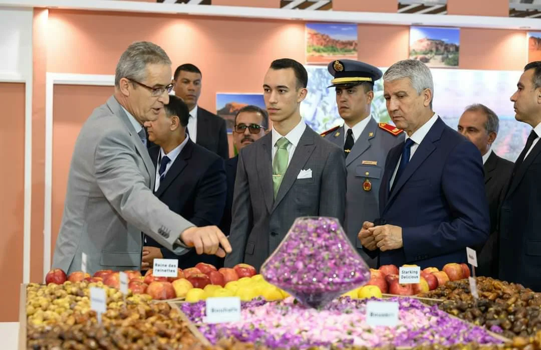  صاحب السمو الملكي ولي العهد الأمير مولاي الحسن يعطي انطلاقة الدورة الـ 16 للملتقى الدولي للفلاحة بالمغرب