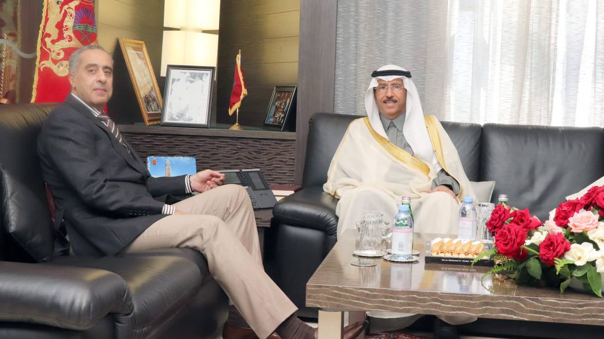 السيد عبد اللطيف حموشي يستقبل السفير المفوض فوق العادة للمملكة العربية السعودية المعتمد بالمغرب