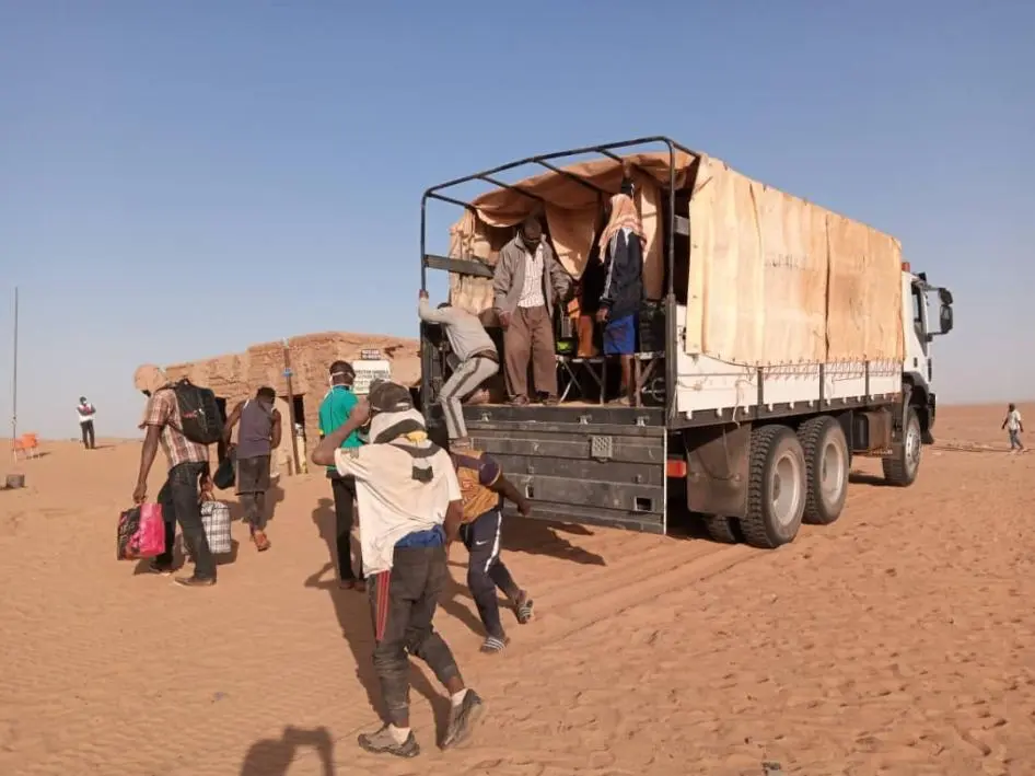 منظمة غير حكومية تدين “الوضع المقلق” للمهاجرين من جنوب الصحراء في السجون الجزائرية