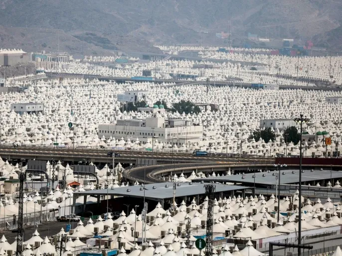 160ألف خيمة في مشعر منى لاستقبال ضيوف الرحمان
