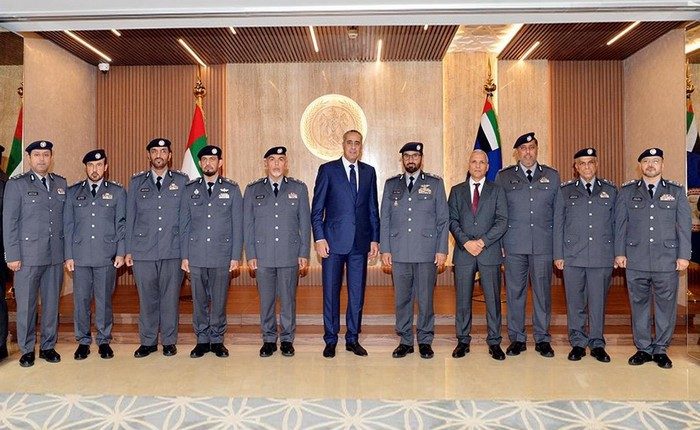 السيد حموشي في زيارة عمل  لقطاع الأمن الجنائي بشرطة  أبوظبي