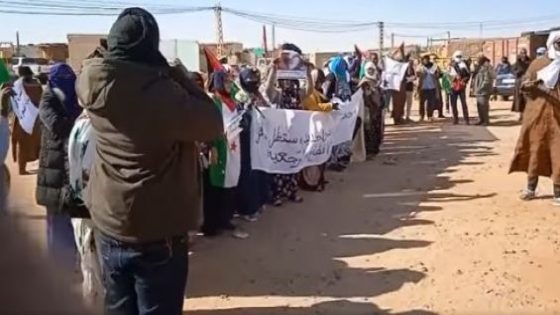 فاعلون صحراويون ينددون بالانتهاكات والقمع في مخيمات تندوف