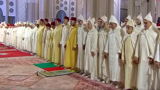 أمير المؤمنين يترأس بالقصر الملكي بالرباط حفلا دينيا إحياء لليلة القدر المباركة