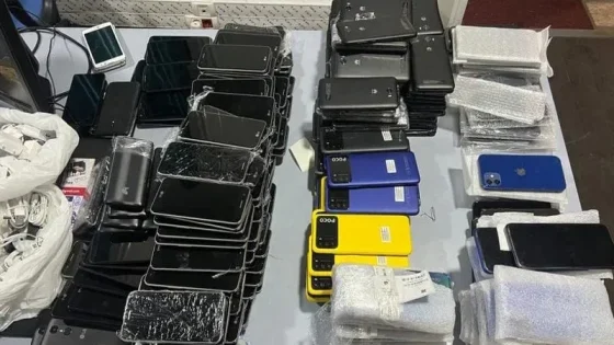 إحباط محاولة إدخال مجموعة من الهواتف الذكية المستعملة إلى أرض الوطن