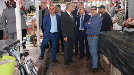عامل إقليم جرسيف يتفقد ترتيبات نقل الباعة الى السوق البلدي الجديد