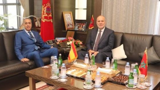 السيد عبد اللطيف حموشي يستقبل المسؤول عن الاستعلامات بالحرس المدني الإسباني