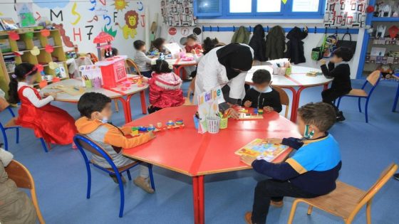 Unité d’enseignement préscolaire dans une école publique à Aïn Chock