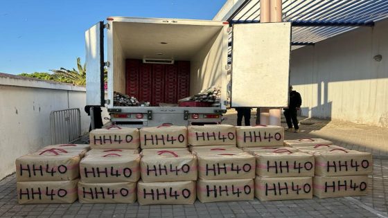 حجز طن و600 كيلوغرام من الشيرا وتوقيف شخصين مشتبه فيها والبحث لازال مستمرا