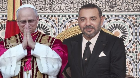 برقية تهنئة من أمير المؤمنين صاحب الجلالة الملك محمد السادس إلى قداسة البابا ليو الرابع عشر بمناسبة انتخابه لاعتلاء الكرسي البابوي
