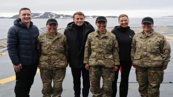 ماكرون في غرينلاند: رسالة أوروبية تضامنا مع الدنمارك