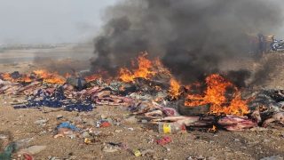 حجز وإتلاف كمية من اللحوم على مثن شاحنة في ظروف غير صحية
