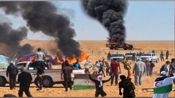 مواجهات عنيفة تهزّ مخيمات تندوف: الجيش الجزائري يصطدم بميليشيات البوليساريو في تصعيد خطير
