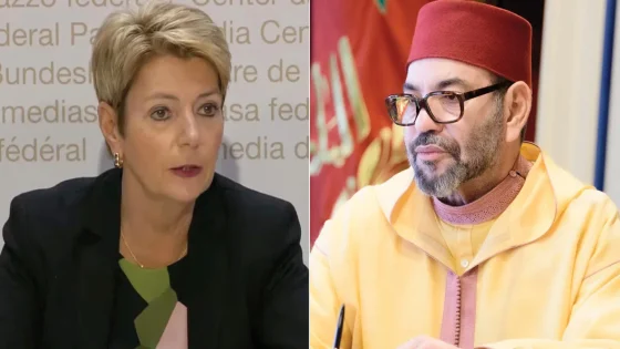 جلالة الملك يهنئ رئيسة الكونفدرالية السويسرية بمناسبة العيد الوطني لبلادها