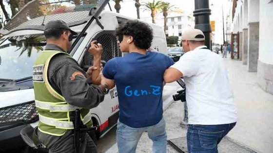 إيقاف شخص يقوم بنشر صور وفيديوهات للاحتجاجات ببعض الدول الأجنبية ودمجها مع مظاهر للاحتجاج داخل التراب الوطني