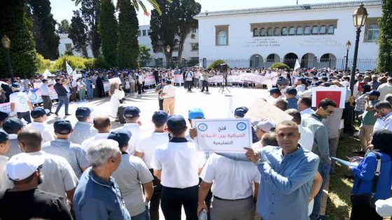 الرباط.. المتصرفون التربويون في إنزال وطني يطالبون بحوار جاد ونظام أساسي منصف