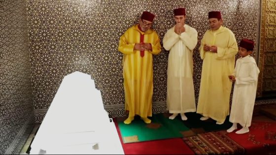أمير المؤمنين يترأس حفلا دينيا إحياء للذكرى السابعة والعشرين لوفاة جلالة المغفور له الملك الحسن الثاني