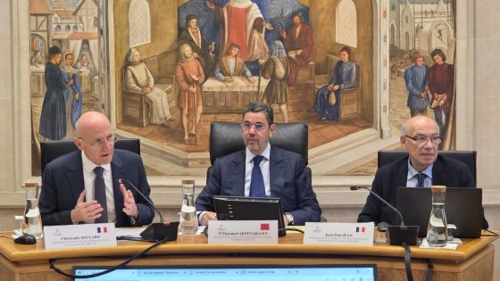 السيد عبد النباوي يترأس بباريس اجتماع مكتب جمعية المحاكم العليا التي تتقاسم استعمال اللغة الفرنسية