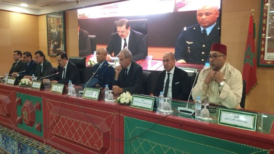 السيد عبد الحميد المزيد يشرف على تنصيب محمد التاج على رأس الشؤون الداخلية بالقنيطرة..