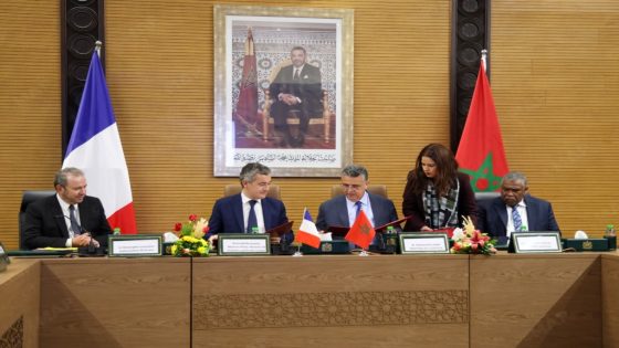 وزير العدل المغربي يوقع خطة عمل مع نظيره الفرنسي لتعزيز الشراكة الثنائية في مجال العدالة بين المغرب و فرنسا