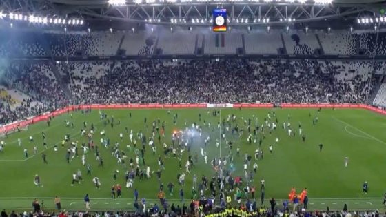 فوضى ما بعد الصافرة.. اقتحام جماهيري يسيء لصورة الكرة الجزائرية