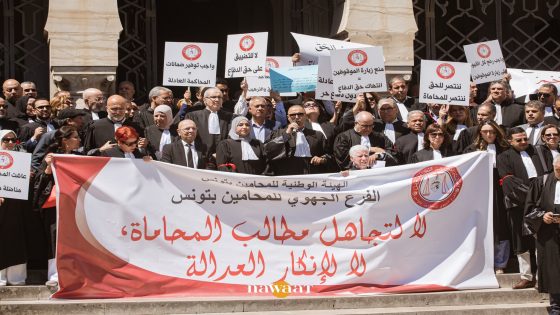 احتجاجات المحامين في تونس تعيد إلى الواجهة أزمة العدالة بالمغرب الكبير