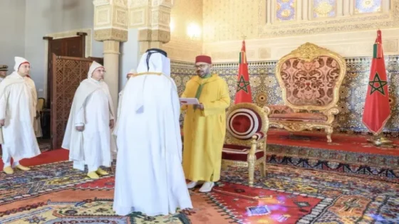 جلالة الملك محمد السادس يستقبل بالرباط سفراء قدموا أوراق اعتمادهم