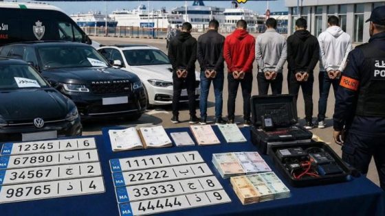تفكيك شبكة لتهريب السيارات بين طنجة وإسبانيا.. الأمن يضرب بقوة