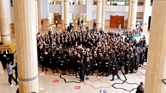 جمعية هيئات المحامين بالمغرب تصعّد احتجاجها