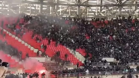 شغب كلاسيكو الجيش والرجاء