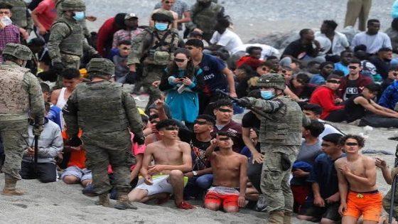 تقرير حقوقي يفتح ملف الانتهاكات خلال العبور الجماعي الأخير إلى سبتة ومليلية المحتلتين