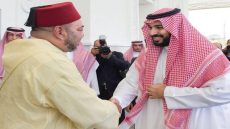 جلالة الملك يبعث برقيتي تضامن إلى عـاهل المملكة العـربية السعـودية وولي العهـد على إثر ما تتعرض له المملكة من اعتداءات متكررة تشنها الميليشيات الحوثية الإرهابية