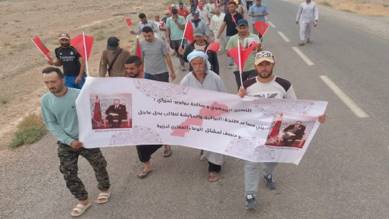 سكان الصفصفات يصعدون احتجاجهم أمام عمالة جرسيف